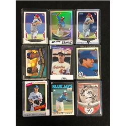 VINTAGE BASEBALL STARS CARD LOT