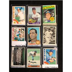 VINTAGE BASEBALL STARS CARD LOT