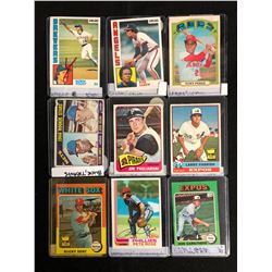 VINTAGE BASEBALL STARS CARD LOT