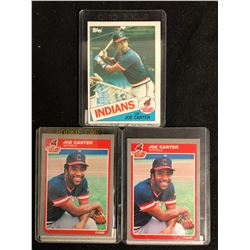 JOE CARTER BASEBALL CARD LOT