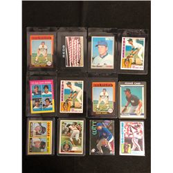 VINTAGE BASEBALL STARS CARD LOT