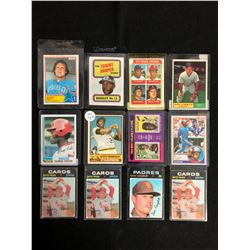 VINTAGE BASEBALL STARS CARD LOT