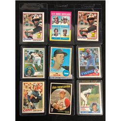 VINTAGE BASEBALL STARS CARD LOT