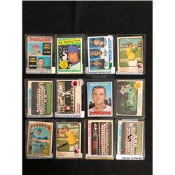 VINTAGE BASEBALL STARS CARD LOT