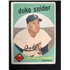 Image 1 : 1059 TOPPS #20 DUKE SNIDER