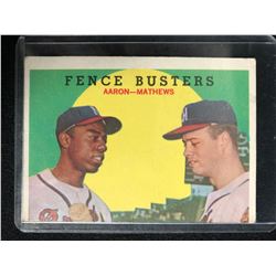1959 Topps #212 - Fence Busters
