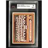 Image 1 : 1957 TOPPS #243 CARDINALS TEAM (9 MINT)