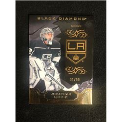 2018-19 Black Diamond Pure Black #BDBJQ Jonathan Quick 31/99