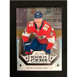 2018-19 Upper Deck Black Diamond Rookie Gems HENRIK BORGSTROM