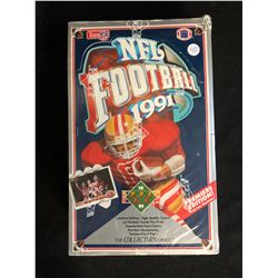 1991 Upper Deck NFL Football Factory Sealed Box