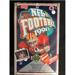 1991 Upper Deck NFL Football Factory Sealed Box