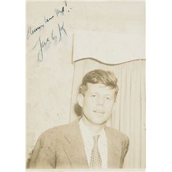 John F. Kennedy Signed Photograph
