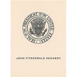 John F. Kennedy Personal Bookplate