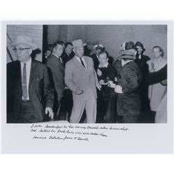 Kennedy Assassination: Jim Leavelle Signed Photograph