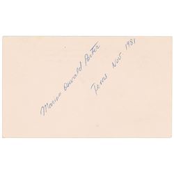 Marina Oswald Signature