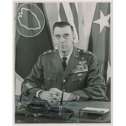 Edwin A. Walker Signed Photograph