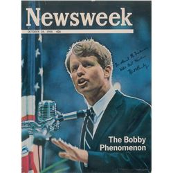 Robert F. Kennedy Signed Magazine Cover