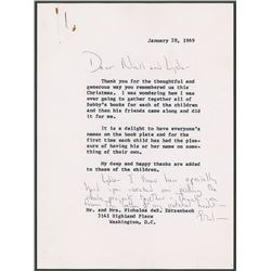 Ethel Kennedy Typed Letter Signed