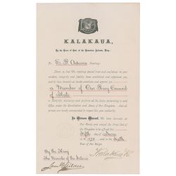 King Kalakaua