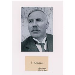 Ernest Rutherford