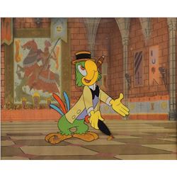 Jose Carioca production cel from a Disney TV Show