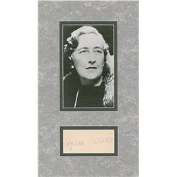Agatha Christie
