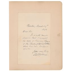 Oliver Wendell Holmes, Sr
