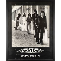 LIVE Boston: Sib Hashian's Band Signed Poster