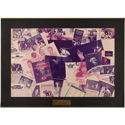 Boston: Sib Hashian's 1977 Epic Records Display