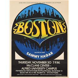 Boston: Sib Hashian's 1979 Alfred University Poster