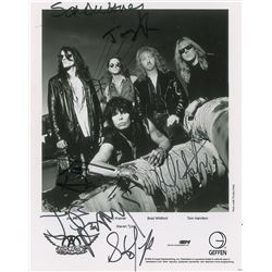 Boston: Sib Hashian's Aerosmith Signed Photograph