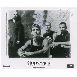 Boston: Sib Hashian's Godsmack Signed Photograph