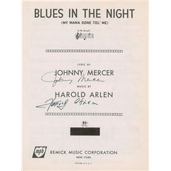 Harold Arlen and Johnny Mercer