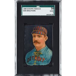 1888 Scrapps Dan Brouthers - SGC GOOD 2