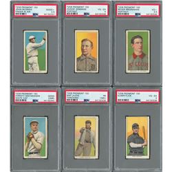 T206 Hall of Famer Collection (6) with Christy Mathewson