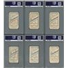 Image 2 : T206 Hall of Famer Collection (6) with Christy Mathewson