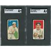 Image 3 : T206 SGC Graded Back Variation Lot (11)