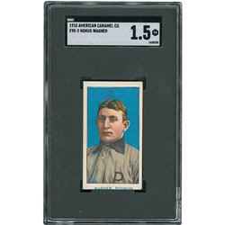 1910 E90-2 American Caramel Honus Wagner - SGC FAIR 1.5