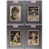 Image 1 : 1936 R311 National Chicle Baseball Glossy Premiums Complete Set (27) with Seven PSA Graded