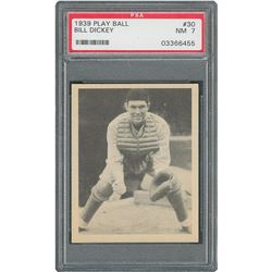 1939 Play Ball #30 Bill Dickey PSA NM 7