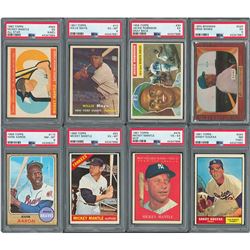 1939-72 Topps, Bowman and Others Shoebox Collection of Hall of Famers and Superstars (350+)