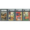 Image 1 : 1953-1955 Topps and Bowman SGC and GAI Graded Hall of Famer Collection (4)