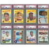 Image 2 : 1953-1969 PSA Graded Major Hall of Famer Collection (16) with Two Mickey Mantle Cards