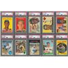 Image 1 : 1955-1973 Topps PSA Graded HOFer Collection (10)