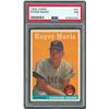 Image 1 : 1958 Topps #47 Roger Maris Rookie Card - PSA NM 7