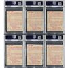 Image 2 : 1960 Lake to Lake HIGH GRADE PSA Graded Collection (10)