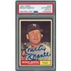 Image 1 : 1961 Topps #300 Mickey Mantle Signed Card - PSA/DNA