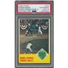 Image 1 : 1963 Topps #144 Roger Maris World Series Game 3 Autographed Card - PSA/DNA MINT 9