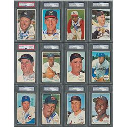 1964 Topps Giants Near Complete Set (54/60) - all PSA/DNA Authenticated