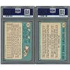 Image 2 : 1965 Topps Baseball Autographed Pair with Pete Rose and Joe Morgan Rookie Card - both PSA/DNA GEM MI